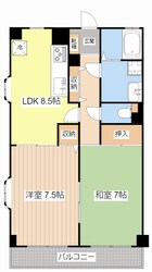 フルーレ伊勢Ⅱの物件間取画像